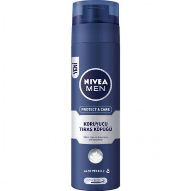 Nivea Men Traş Köpüğü 200 Ml Protec & Care Koruyucu