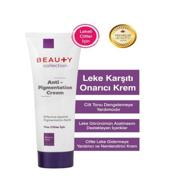 Beauty Collectıon Yüz Bakım Kremi & Leke Karşıtı Krem Tüm Cilt Tiplerine Uygun 40Ml