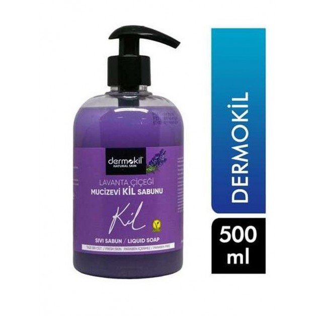 Dermokil Sabun & Sıvı Lavanta Ve Kil Kokulu 500Ml