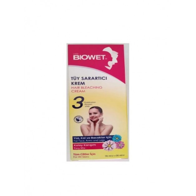 Biowet Tüy Sarartıcı Krem & 35Ml + 70Ml