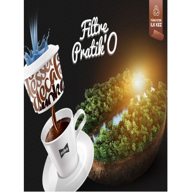 Miko Coffee Filtre Kahve & Moka Pratik Filtre Kahve 1olu