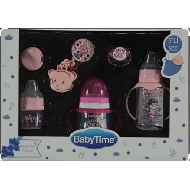 Babytime Biberon Ve Emzik Seti & 5li Set