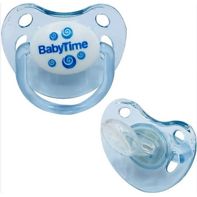 Babytime Emzik & Silikon Kiraz Uçlu K.Kap Akide Gövde No: 01