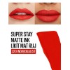 Maybelline Newyork Lıp Gloss Ruj & Superstay Matee Ink Likit 320 Indıvıdualıst Kırmızı