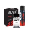 Blade Parfüm Seti & Faster Edt Erkek 100ml + Deodorant Sprey Faster Erkek 150ml Kofre