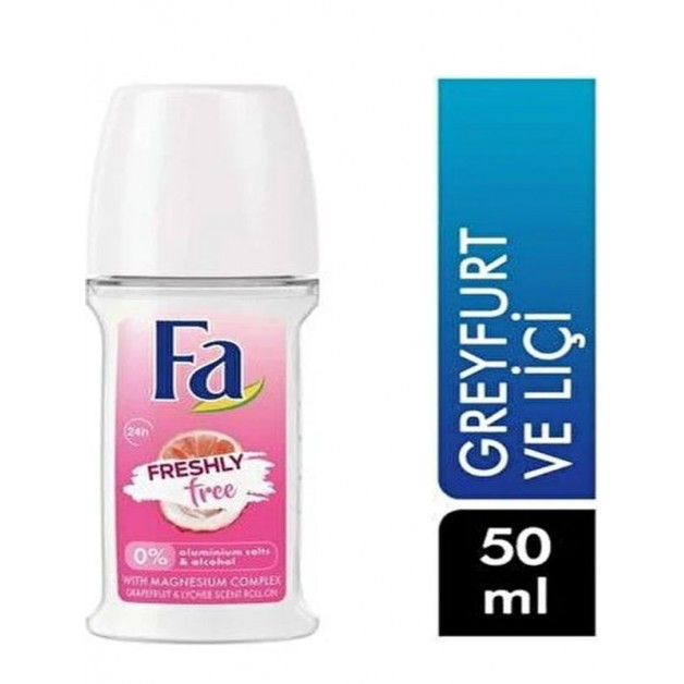 Fa Deodorant Roll On & Freshly Free Kadın 50ml